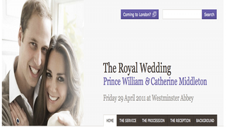 Official Royal Wedding Website Somewhat Disappointing